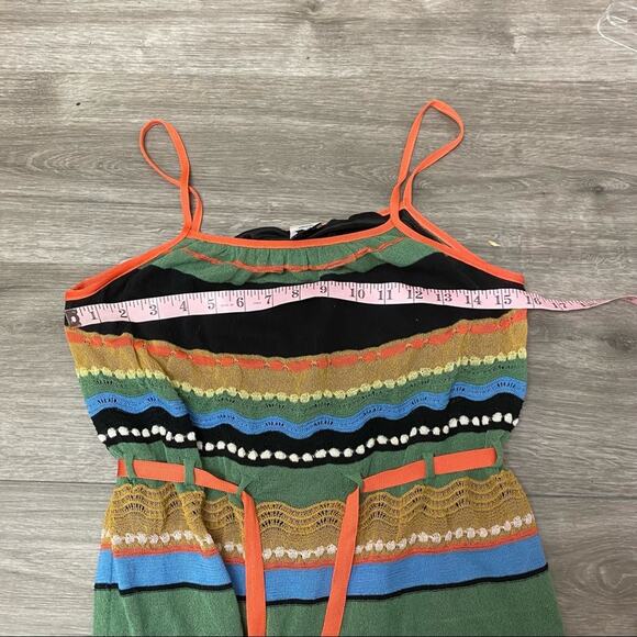 Missoni Multicolored Zig Zag Striped Dress Small - Picture 4 of 6